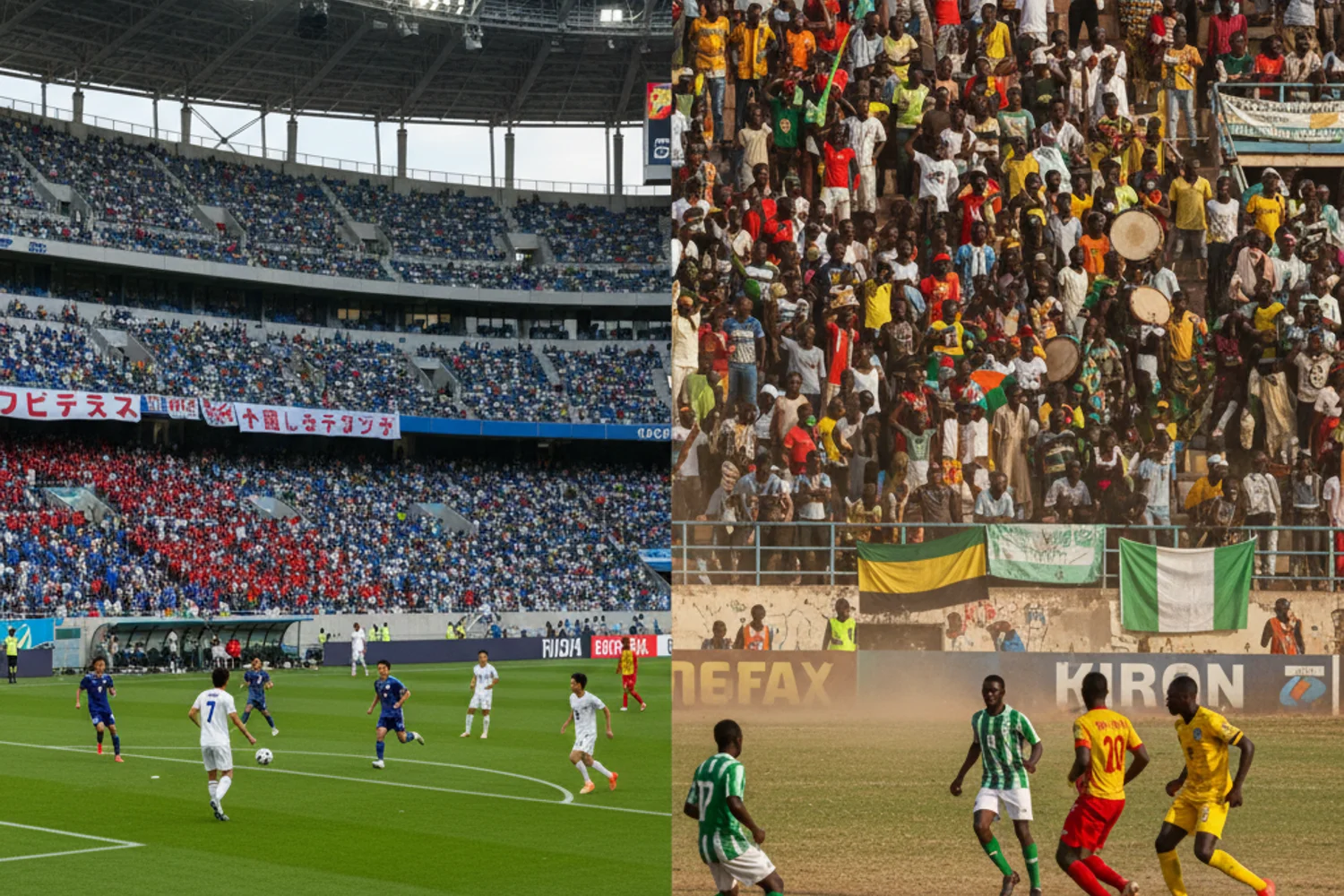 AFC und CAF WM Qualifikation Asien und Afrika